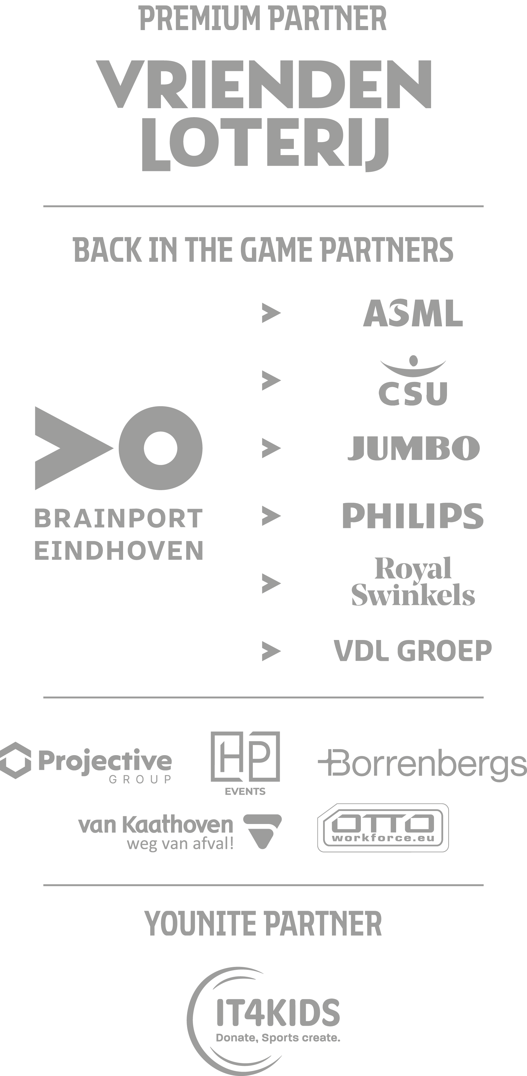 Patrocinador bar Fundación PSV