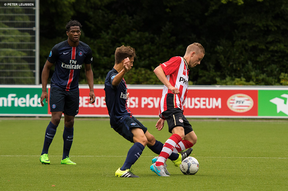 PSG ontmoette vorig seizoen PSV tijdens de Otten Cup