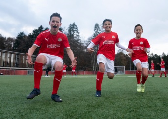 10 años del Clinic de la Escuela de Fútbol