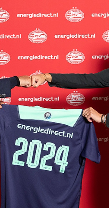 Energiedirect.nl verlengt samenwerking met PSV