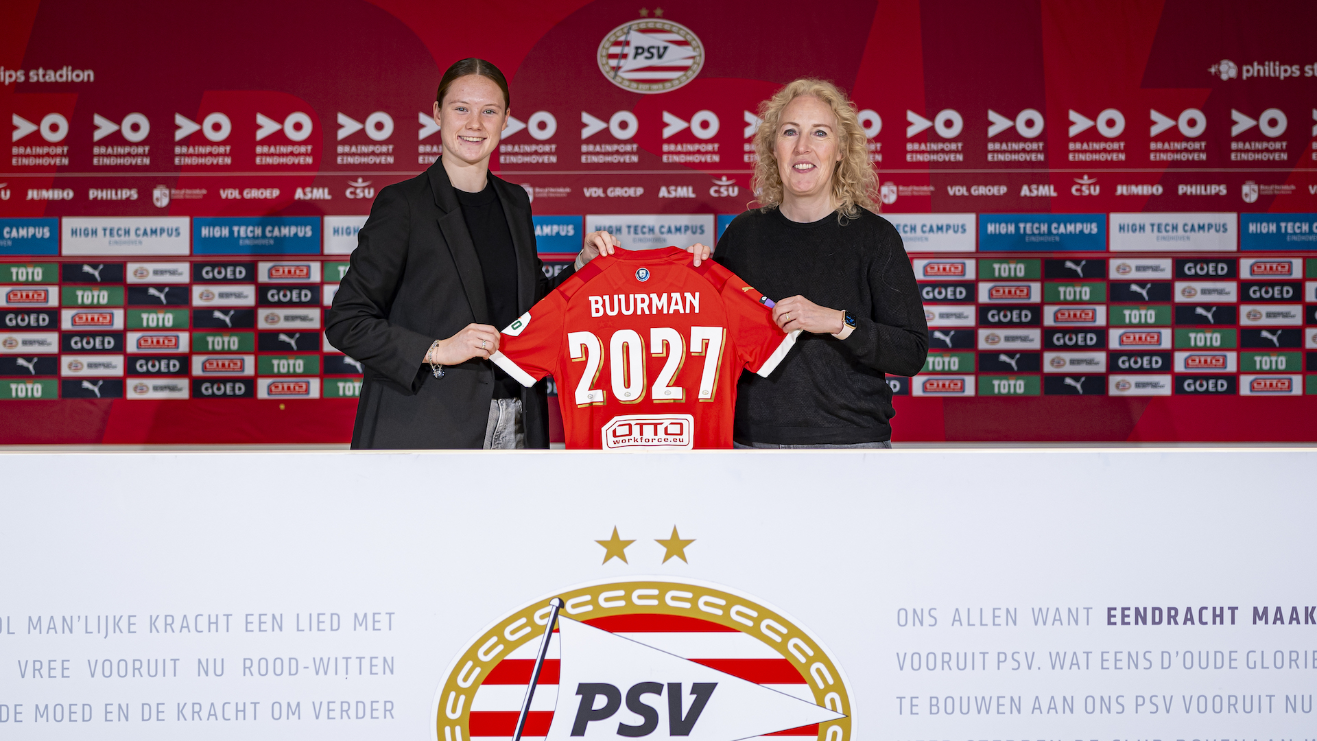 PSV - Contractnieuws | Veerle Buurman tekent haar eerste profcontract