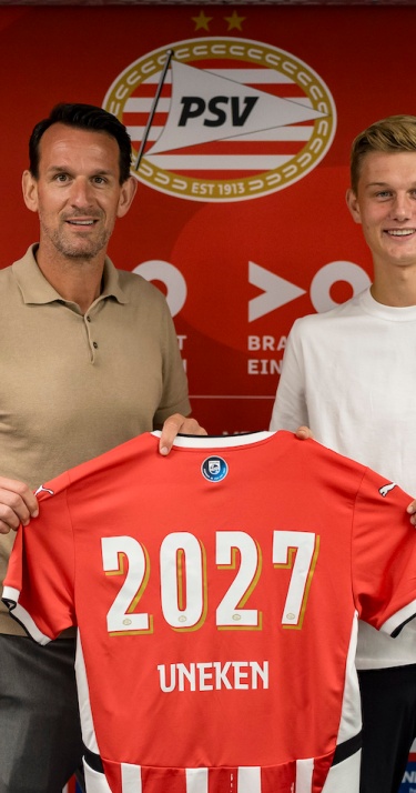 Contractnieuws | PSV verlengt contract met Jesper Uneken tot medio 2027