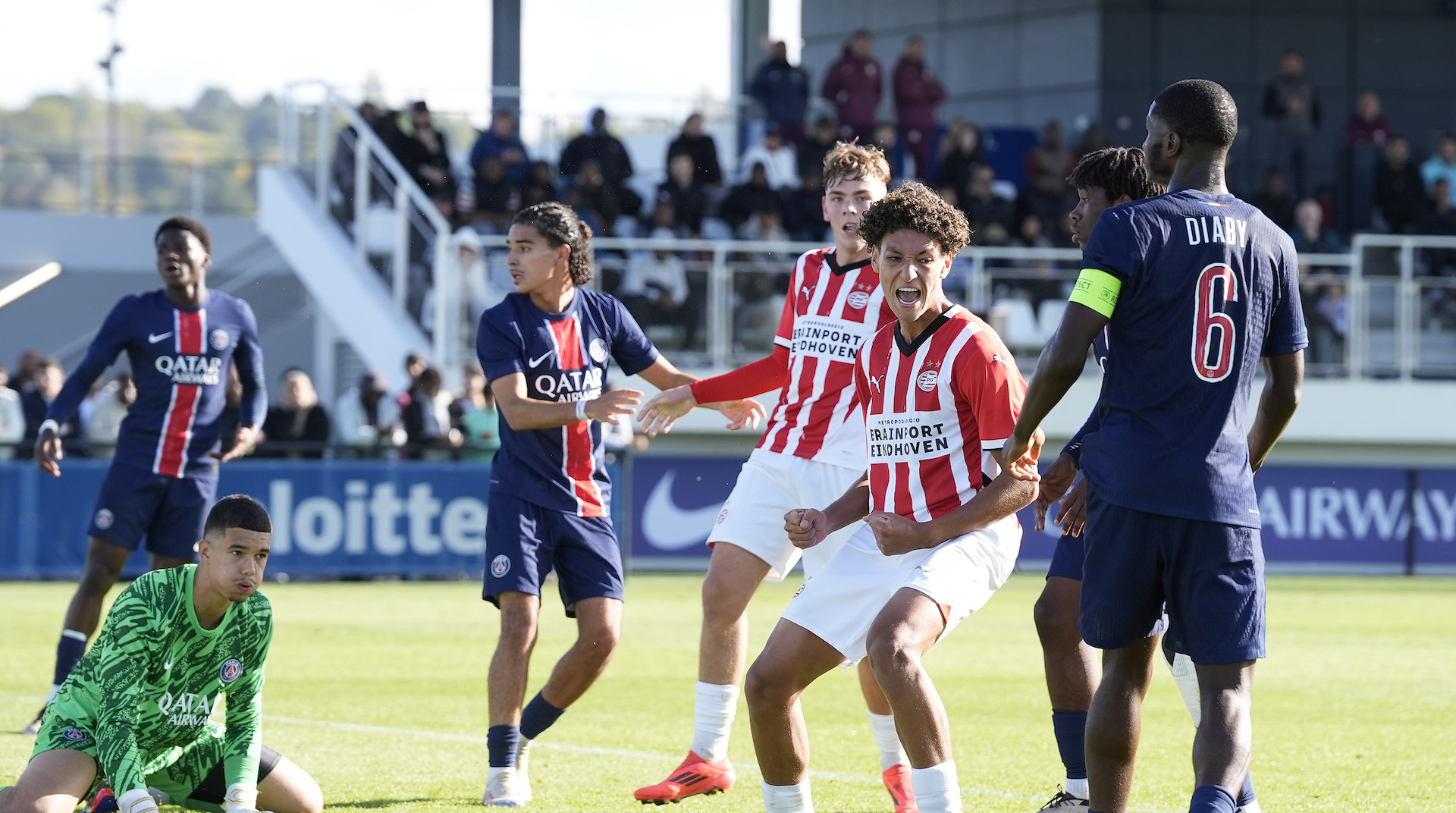 UYL | PSV O19 speelt 3-3 gelijkt tegen Paris Saint-Germain