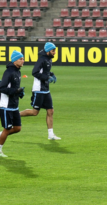 Training FC Zenit in Philips Stadion