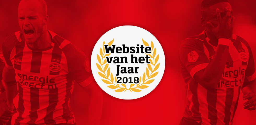 PSV - PSV.nl Website van het Jaar 2018