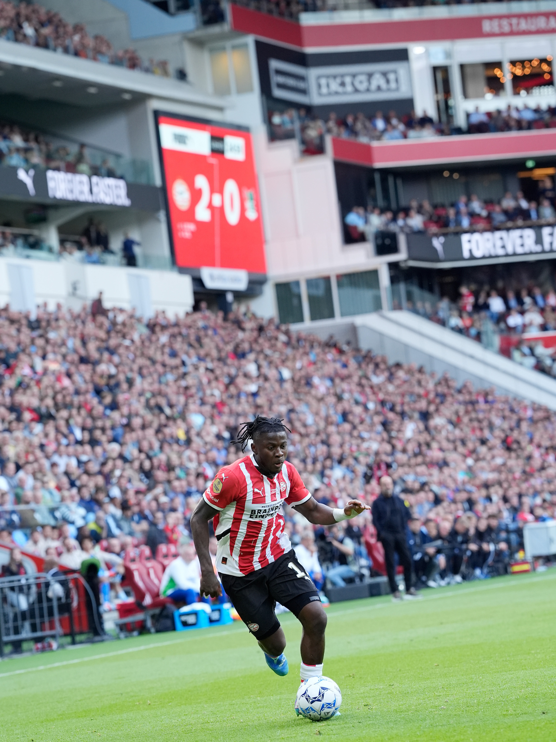 Johan Bakayoko aan de bal