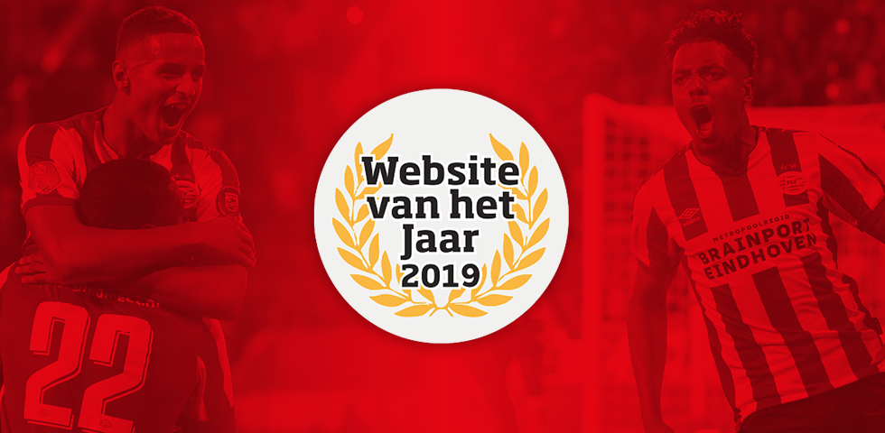 PSV - PSV grote winnaar Website van het Jaar-gala